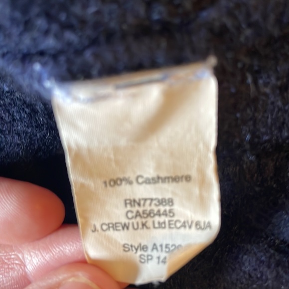 J. Crew Cashmere Pullover Sweater - Picture 4 of 5